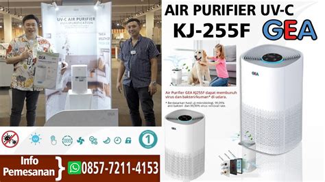 Air Purifier Gea Uv C Kj F Harga Terjangkau Kualitas Ok Banget Youtube