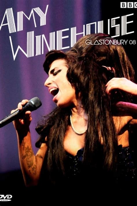 Amy Winehouse Live At Glastonbury Festival 2008 The Poster