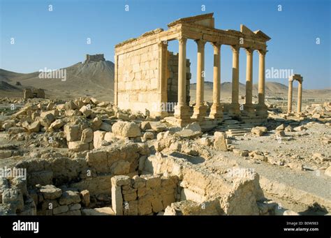 Roman temple ruins, Palmyra, Syria, Middle East Stock Photo - Alamy