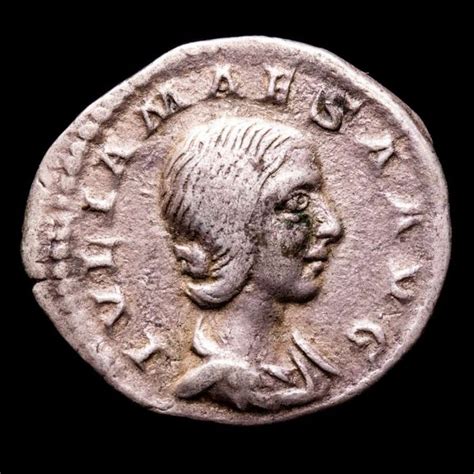 Roman Empire Julia Maesa Augusta Ad Denarius Catawiki