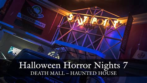 Death Mall Haunted House Walkthrough Halloween Horror Nights 7 Hhn7