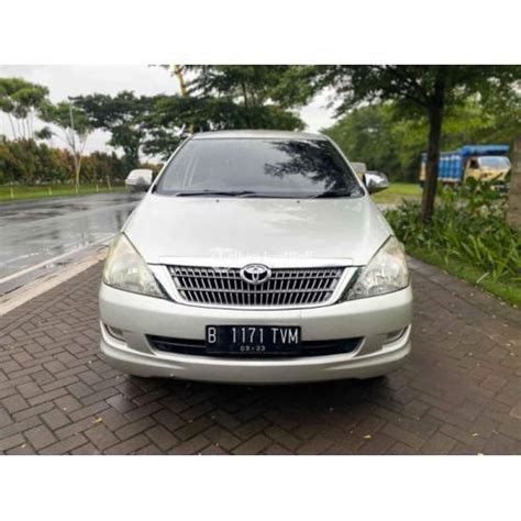 Mobil Toyota Kijang Innova G Manual Tahun Bensin Harga Nego Di