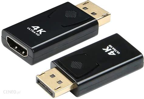 Adapter Wtyk DisplayPort Na Gniazdo HDMI A180H DP1 Opinie I Ceny Na