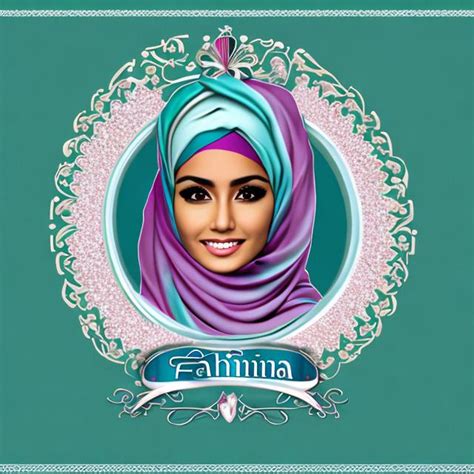 Design With The Name Fahima Openart