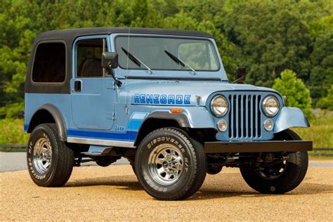 1984 Jeep Cj 7 Renegade 4 Speed For Sale On Bat Auctions Closed On August 8 2022 Lot 80 868