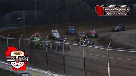 Wisconsin Wingless Sprint Series Wilmot Raceway Heat Races