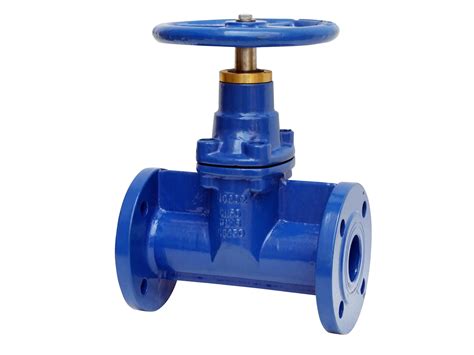 Din3352 F5 En 1171 Pn10pn16 Non Rising Stem Resilient Seated Gate Valve Ductile Iron Ggg50