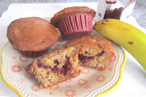 Kirsch Bananen Muffins Mit Buchweizenmehl Von Zica1605 Chefkoch