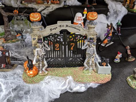 Lemax Spookytown Gateway Halloween Countdown 2019 Menards