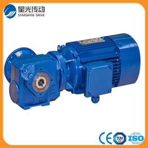 Hollow Shaft S Series Helical Worm Gear Reducer Speed Reducer And S