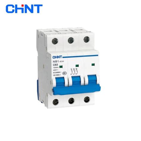 Chint Nb H P C Mini Circuit Breaker Mcb Mm Din Rail Mount