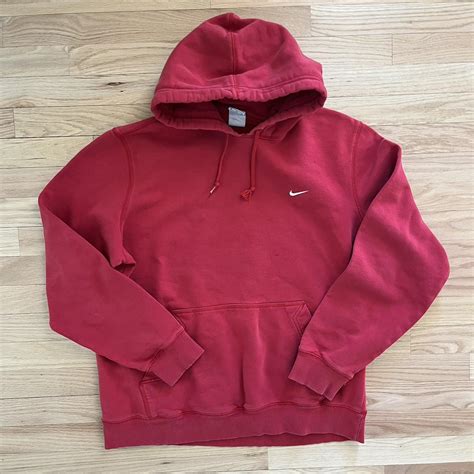 Nike side check hoodie Amazing fade and color Nice... - Depop