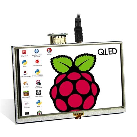 5 Inch Qled Quantum Dot Display 800 X 480 Resistive Touch Screen