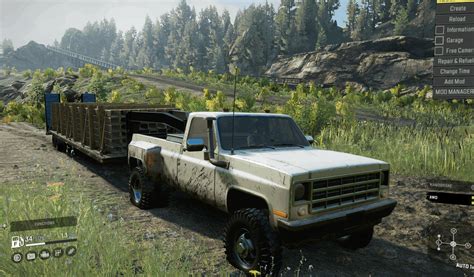 Delta Pickup With Gooseneck Trailer V1 0 Mod SnowRunner Mods For PC