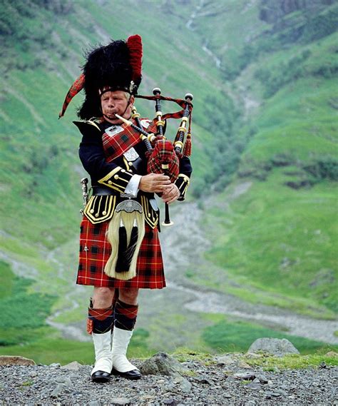 Scottish Kilts Most Recognizable Symbol Of Scotland