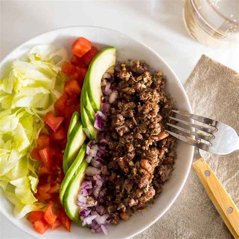 Keto Taco Salad Easy Salad Recipes