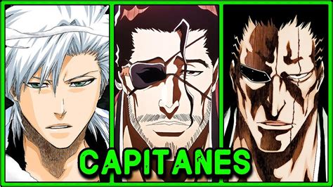 LOS 13 CAPITANES DEL GOTEI 13 Y SUS HABILIDADES En Bleach YouTube