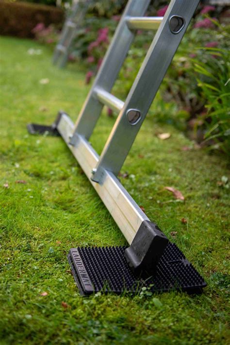 Laddermat Anti Slip Rubber Ladder Mat For A Level Non Slip Base