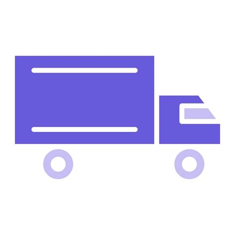 Premium Vector Delivery Truck Vector Illustration