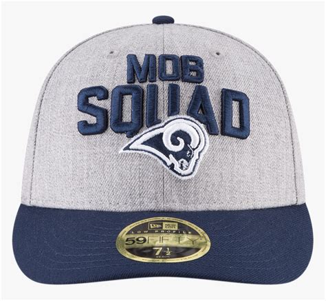 Los Angeles Rams Mob Squad Rams Hat Hd Png Download Transparent