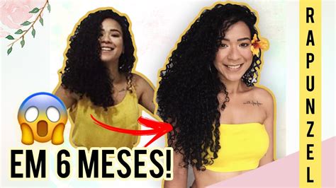 Como Meu Cabelo Cresceu T O R Pido Receita Caseira E Natural Youtube