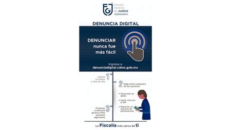 Llama Fgjcdmx A Utilizar Herramienta De Denuncia Digital Para No Acudir