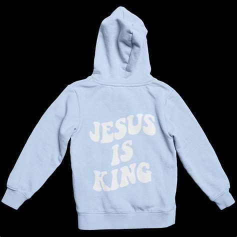 Jesus Is King Christian Hoodie We The Believers