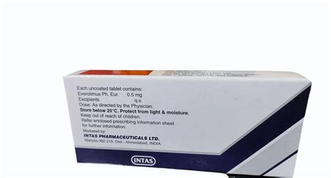 Mg Everolimus Tablets At Rs Stripe In Delhi