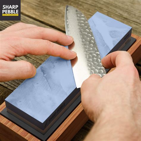 Sharp Pebble Premium Whetstone Knife Sharpening Stone Side Grit