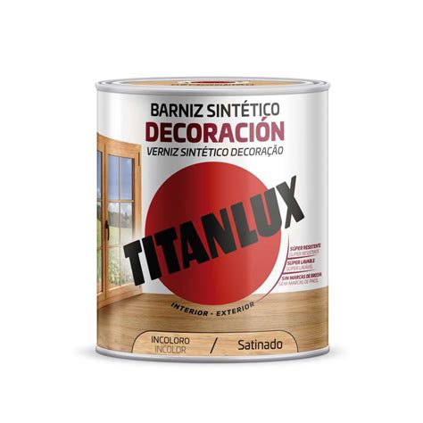 Verniz Sint Tico Titanlux Acetinado Incolor Ml