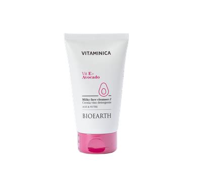 Crema Viso Detergente Vitaminica Bioearth Natbeauty