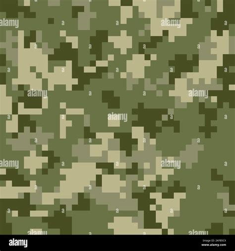 Pixel Seamless Military Pattern Texture Ukraine Camouflage Mm 14