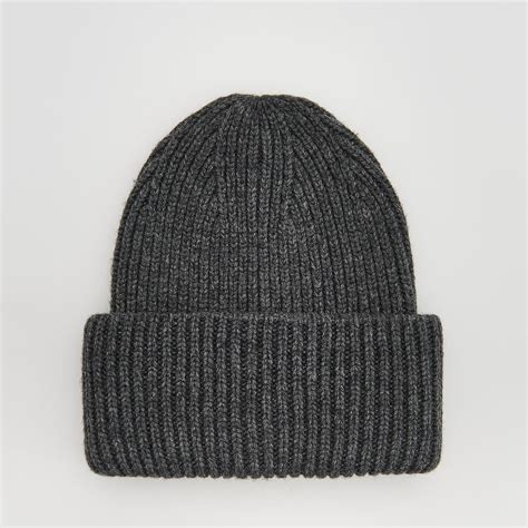 Reserved Czapka Beanie Z We N Szary Ceny I Opinie Ceneo Pl