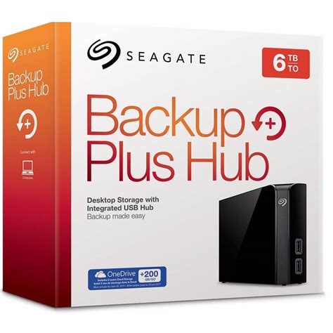 Disco Duro Externo Seagate Backup Plus Hub Stel Tb Usb