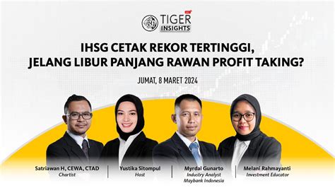 IHSG Cetak Rekor Tertinggi Jelang Libur Panjang Rawan Profit Taking