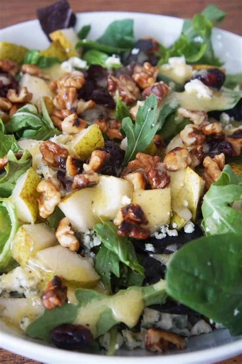 Pear And Gorgonzola Salad A Food Lover S Kitchen