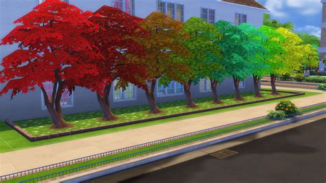 Sims 4 Ccs The Best 3 Base Game Tree Recolors By Antrayacubed