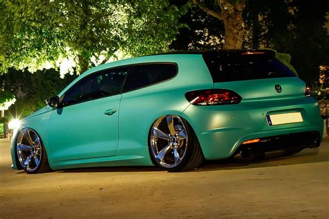 Slammed VW Scirocco R With 370PS Is As Minty Fresh As They Come Carscoops