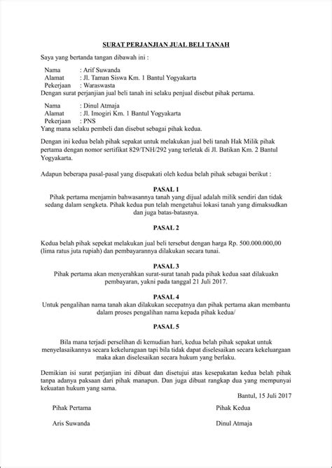Contoh Surat Keterangan Saksi Batas Tanah Surat Keterangan Desain