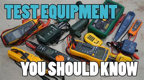 Electrical Test Equipment Every Electrician Should Know Youtube