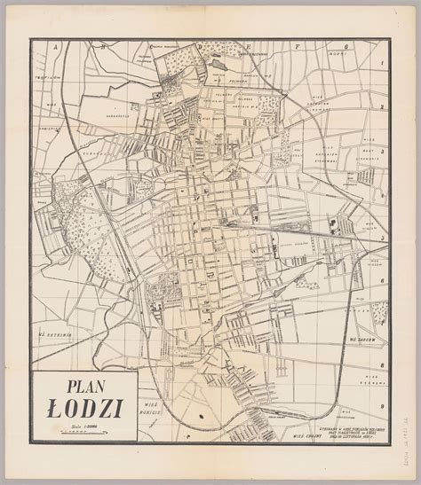 Excited To Share The Latest Addition To My Etsy Shop Lodz Map Map Of