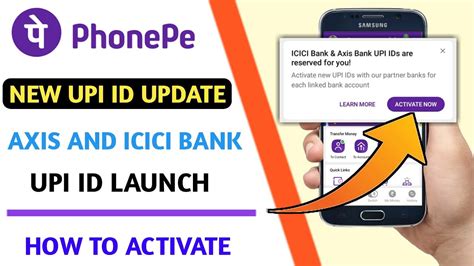 Phonepe Axis Bank Upi Id Kaise Banaye How To Activate Phonepe New