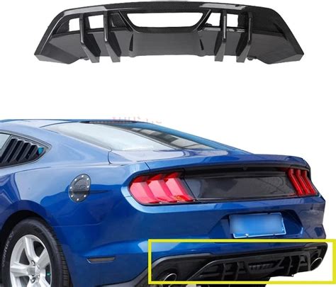 HARMOX Auto Heckstoßstange Diffusor Lip Guard Spoiler Heckstoßstange