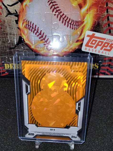 Topps Star Wars High Tek Early Release Nycc Bb Wave Orange