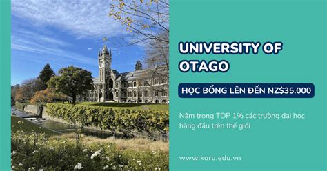 Đại Học Otago Ngôi Trường Lâu đời Nhất Tại New Zealand