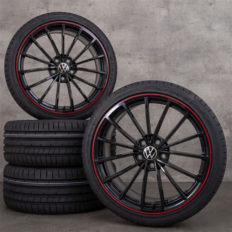 Vw 19 Inch Rims Golf 7 8 Vii Viii Scottsdale Summer Wheels Alloy 5h0601025p