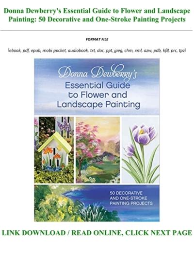 Get Pdf Donna Dewberry S Essential Guide To Flower And Landscape