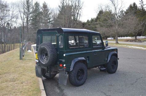 Beautiful Epsom Green Metallic Defender Classic Land Rover