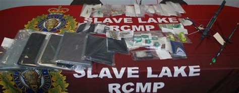 Slave Lake Rcmp General Investigation Section Lay Charges In Drug