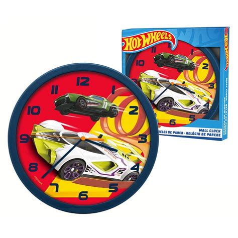 Детски стенен часовник Kids Euroswan см модел Hot Wheels eMAG bg